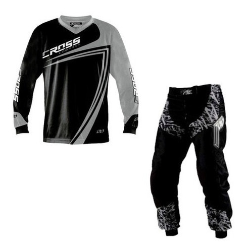 Calça + Camisa Motocross Trilha Insane  Protork Factory