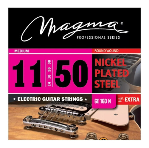 Encordado Magma 011 Para Guitarra Electrica Ge160n