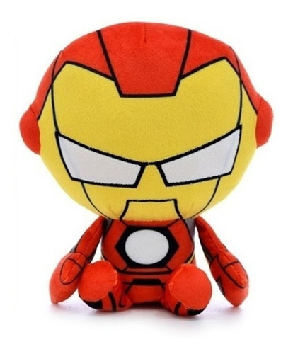 Peluche Sentado Marvel 15 Cm Original Phi Phi Toys Iron Man