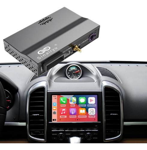 Módulo Carplay Wireless Sem Fio Apple Android Porsche Pcm3.1