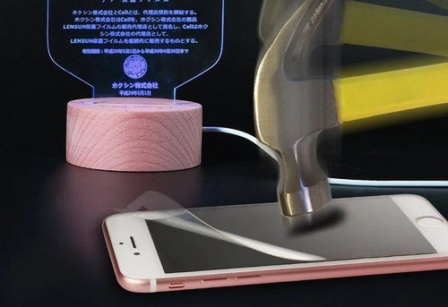 Mica Hidrogel Antihuellas Sharp Aquos Sense3 Plus Delantero