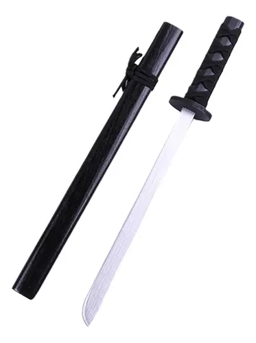 Espada samurái de Anime para adolescentes, Katana Espada armada, cuchillo  Ninja de madera, juguete de utilería, 100cm - AliExpress