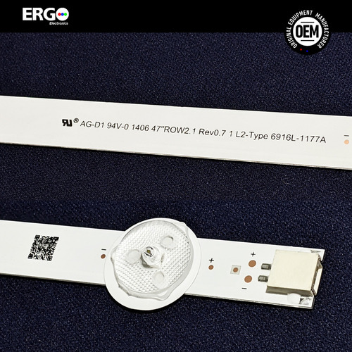 Dt Kit Leds Sanyo Dp42d23 V:2 - Aluminio, Nuevo.