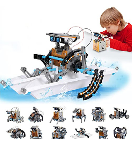 Stem Toy For 8 9 10 11 12 Years Old Boys 12 In 1 Solar ...