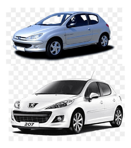 Caño De Escape Silenciador T/original Peugeot 206 Y 207 Ecol