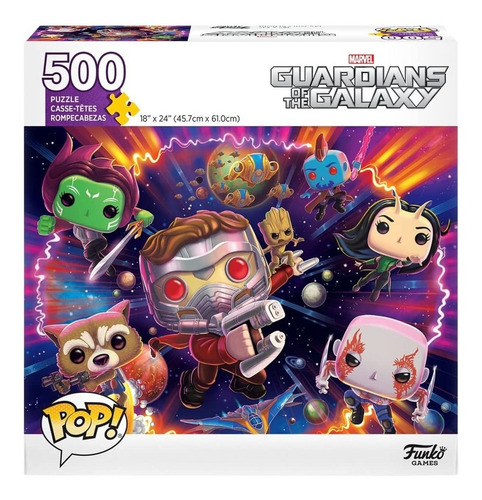 Funko Pop! Rompecabezas - Guardianes De La Galaxia 500 Pzas.
