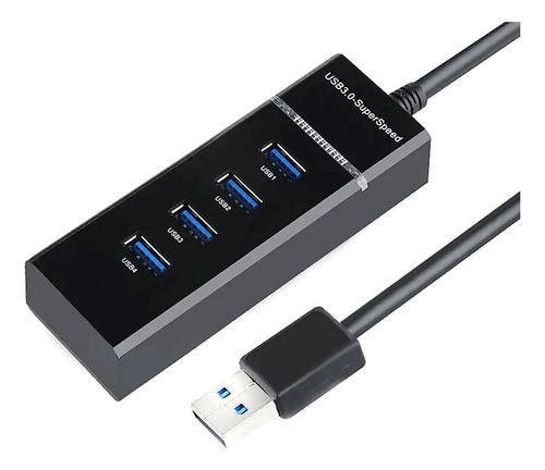 Hub Cabo Usb 3.0 Extensor 4 Portas High Speed Hd Ley200