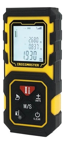 Metro Laser Digital 40m C/estuche Crossmaster Lcd Area/vol