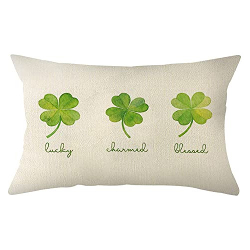 Funda De Almohada Temática Del Día De San Patricio Tr...