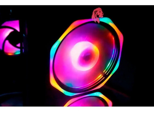 Imagem 6 de 6 de Cooler Fan Gamer Rgb 120mm Ventoinha Pc Gabinete Fc 1301