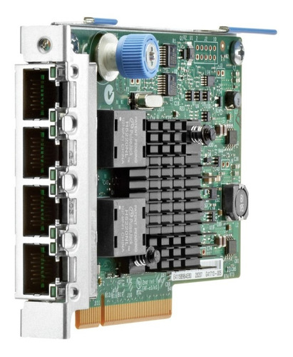 Placa De Rede Quad Port Hp 331flr 1gb Gigabit 4 Portas Pci