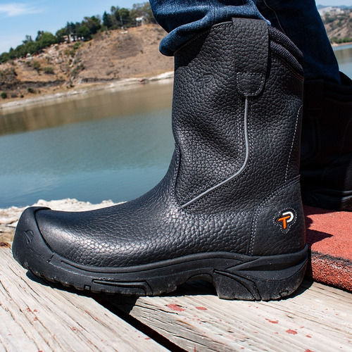 Imagen 5 de 10 de Calzado Seguridad Ten-pac Media Bota Wellington Pro Negro