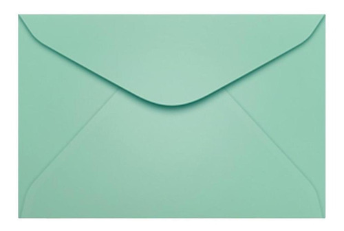 Envelope Carta 11,4 X 16,2 Cm Scrity 100 Unidades Cor Verde