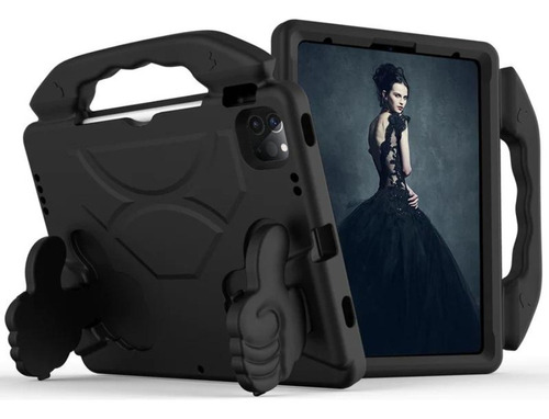 Funda Samsung Tab A 2019 - Case Manitos De Eva Negro