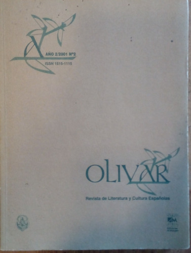 Olivar: Revista De Literatura Y Cultura Españolas (Usado)