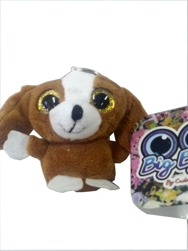 Imagen 5 de 7 de Llavero De Peluche Big Eyes Ojos Grandes