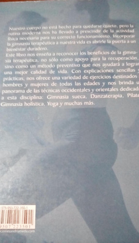 Gimnasia Terapeutica Marina Rios Kinessioterapa Fitness Tera (Usado)