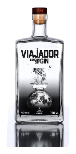 Gin Viajador Garrafa Com 750 Ml