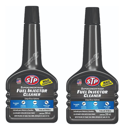 5x Aditivo Combustivel Stp Fuel Injector Cleaner Original