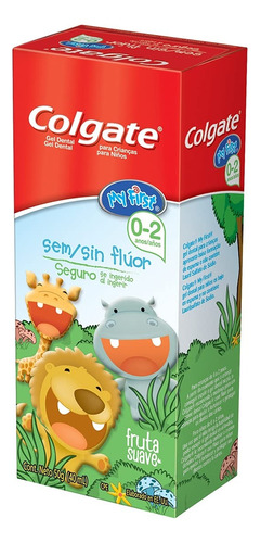 Gel Dental Colgate My First Sin Flour 40 Ml