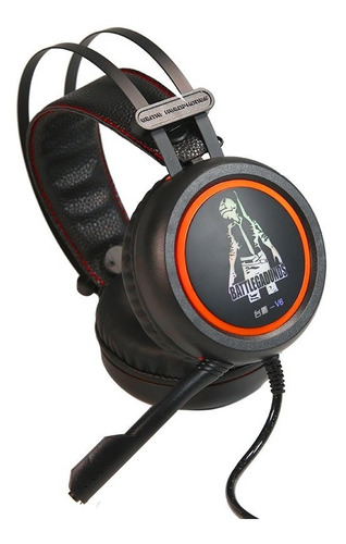 Auriculares Headset 3.5mm Gaming Con Mic Over-ear Pubg