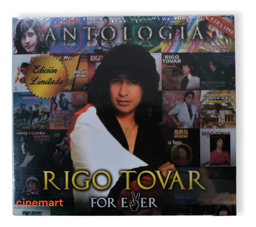 Rigo Tovar Antologia 4 Cd's + 1 Dvd