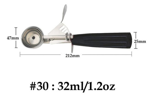 Para 3 Piezas Juego Cucharas Para Galletas Cucharas Para