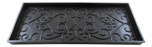 Achla Designs Scrollwork - Bandeja De Goma Para Botas, Media