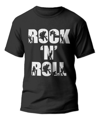 Polera Ters Rock And Roll Rockeros - Hombres Mujeres