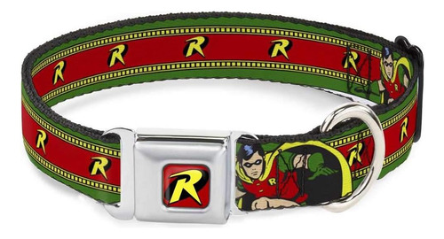 Collar De Perro Hebilla De Cinturón De Seguridad Robin Pose