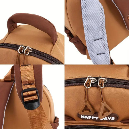 Mochila Capibara Jardin Carpincho Capybara Importada Marrón Modelo 2