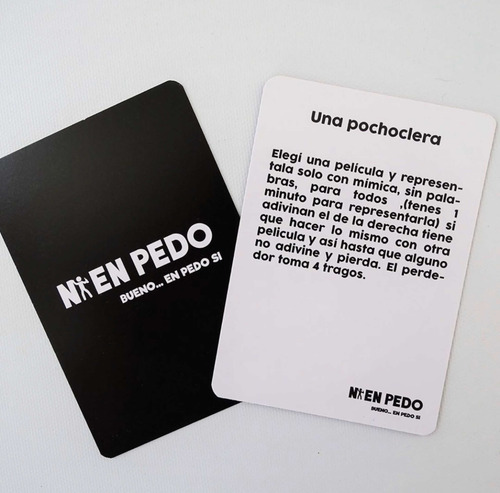 Ni En Pedo, Bueno En Pedo Si Juego De Previa Para Tomar