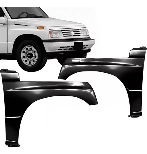 Guardabarro Delantero Para Vitara 1992/1998 Agujero Adelante