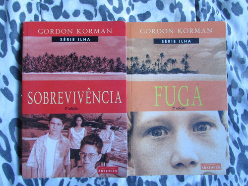 Imagem 1 de 5 de Série Ilha - Gordon Korman (2 Livros Da Trilogia)