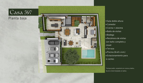 Casa En Venta En Mérida, Privada El Origen, Mod. 597, De Lujo