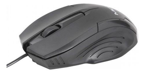 Mouse Com Fio Usb Para Computador Óptico 3d 800dpi Mox Cor Preto