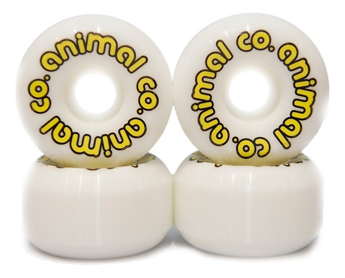 Ruedas Animal Co Letras 53mm