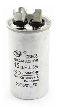 Unidad Condensador Motor Cbb Uf Acv % No Polar