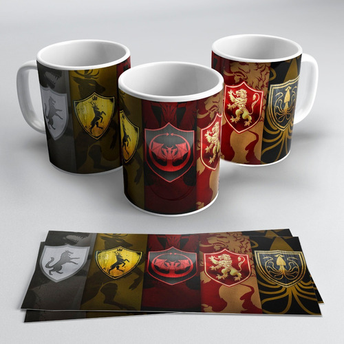 Taza Plastica Sublimada Serie Games Of Thrones Juego De #186