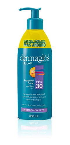 Protector Solar Dermaglos® Familiar F30+ | 380ml