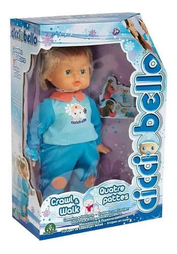 Muñeca que cheap gatea y camina