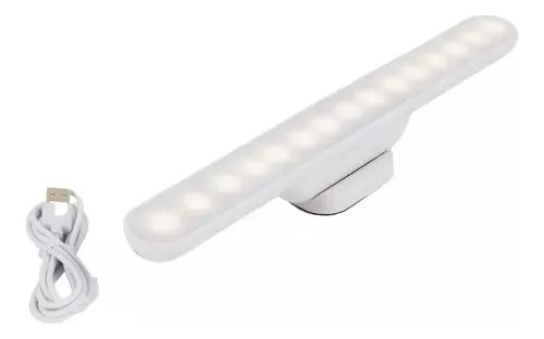 Luz Led Plegable 3 Tonos Escritorio Usb Touch Bateria 1600mh