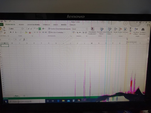 Monitor Lenovo Ls1921 Wa - Com Defeito (Usado)