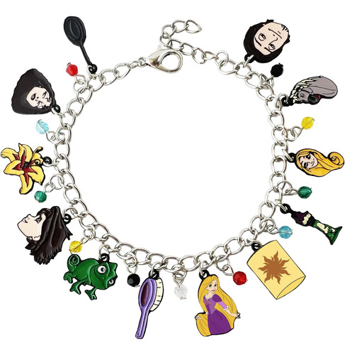 Ayjbdgr Colección De Pulseras Con Dijes De Princesa Tangld D