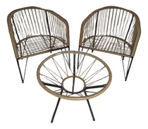 Comprar Juego De Sillones Gervasoni Dos Sillones +mesa Ideal Jardín