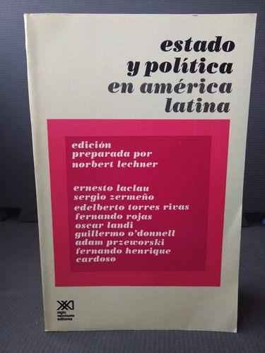 Estado Y Política En América Latina Norbert Lechner