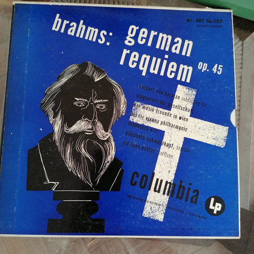 Brahms German Réquiem Op. 45.2 Lp Box Set, Leer Descripción 