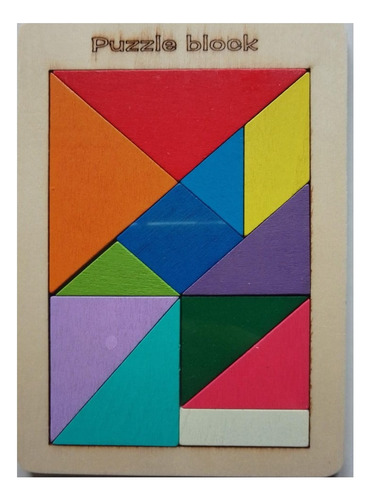 Puzzle Dreamsport M380 Rompecabeza Madera 13 Bloque Encastre