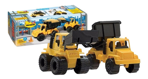 Set Constructor 1 Duravit Incluye Camión Y Excavadora 204