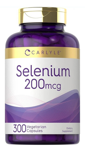 Selenium 200mcg 300 Capsulas